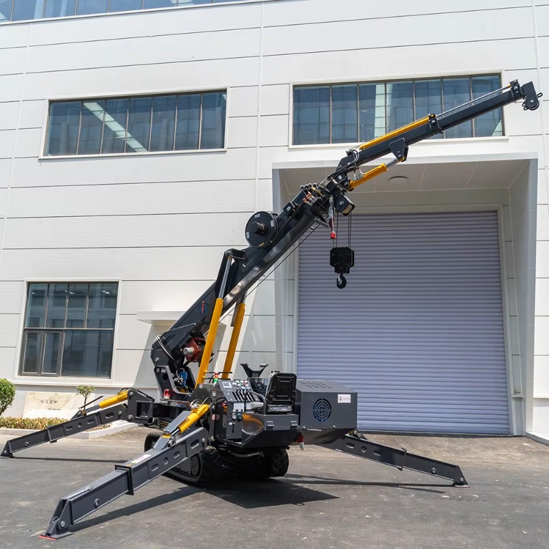 Heavy Equipment Lifting - Mini Grúa Araña Compacta, Máquina Hidráulica