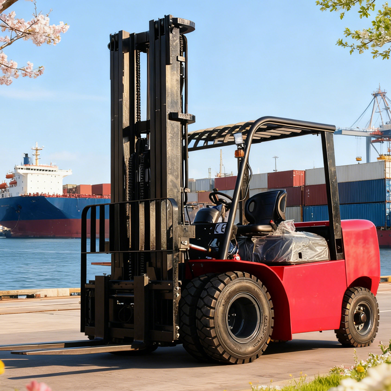 Heavy Equipment Lifting - Montacargas Diésel de 8 Toneladas de