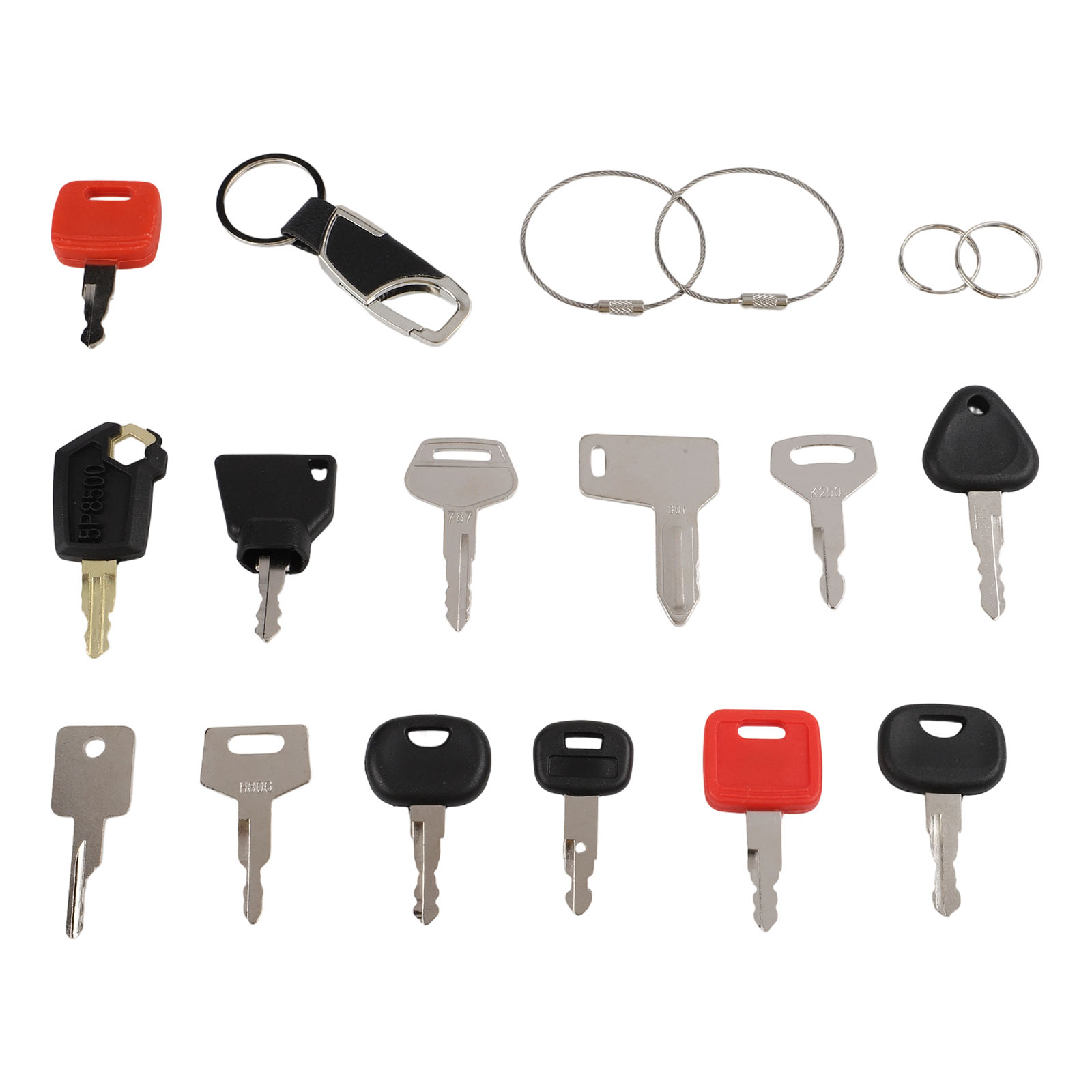 Heavy Equipment Keys Master Set - Juego de llaves de encendido de