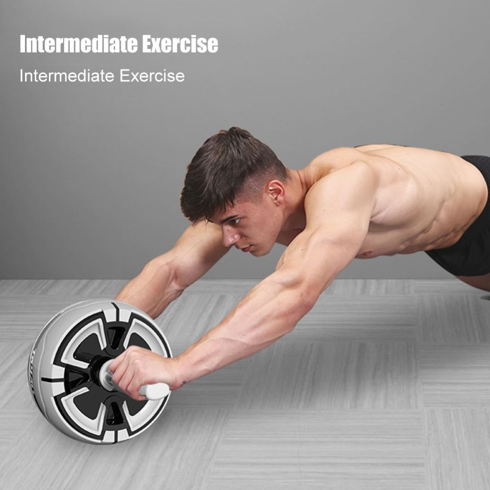 Heavy Equipment Rollers - Rodillo Abdominal antideslizante, sin ruido, resistente