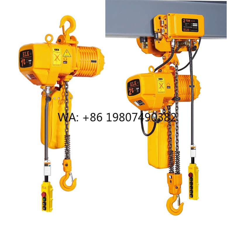 Heavy Equipment Lifting - Polipasto Eléctrico de Cadena de Doble