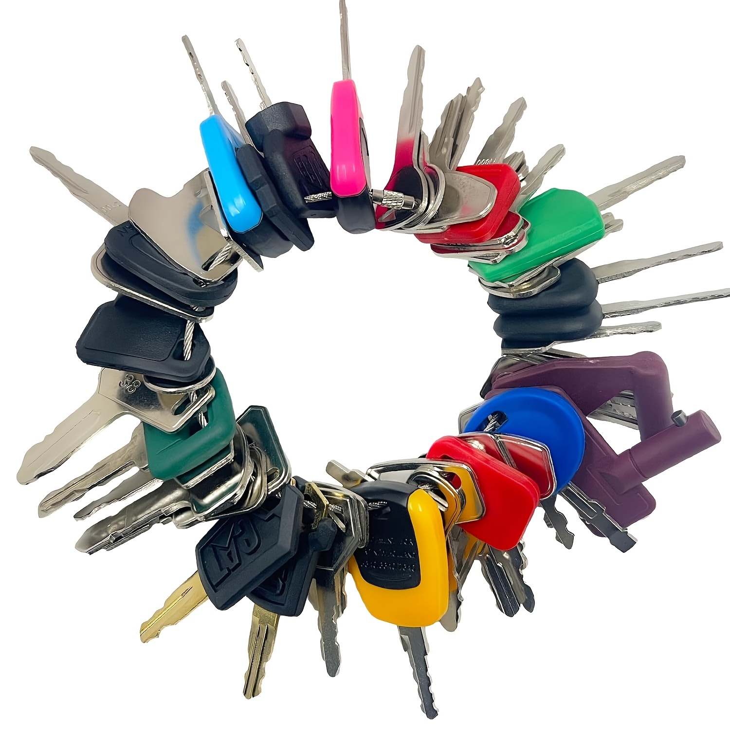 Heavy Equipment Keys Master Set - Juego de Llaves para Equipo, Kit