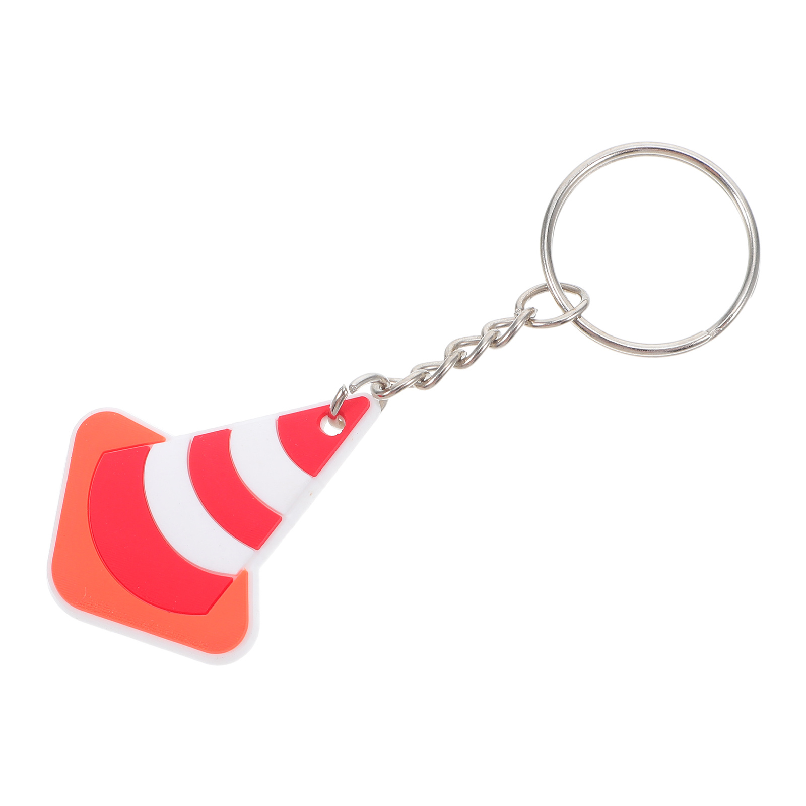 Road Traffic Cone - Juego de llaveros de conos de