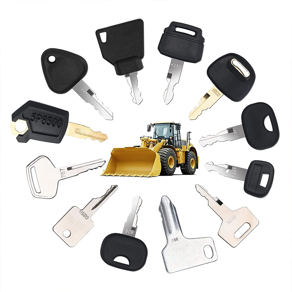 Heavy Equipment Keys Master Set - Juego de llaves de encendido para