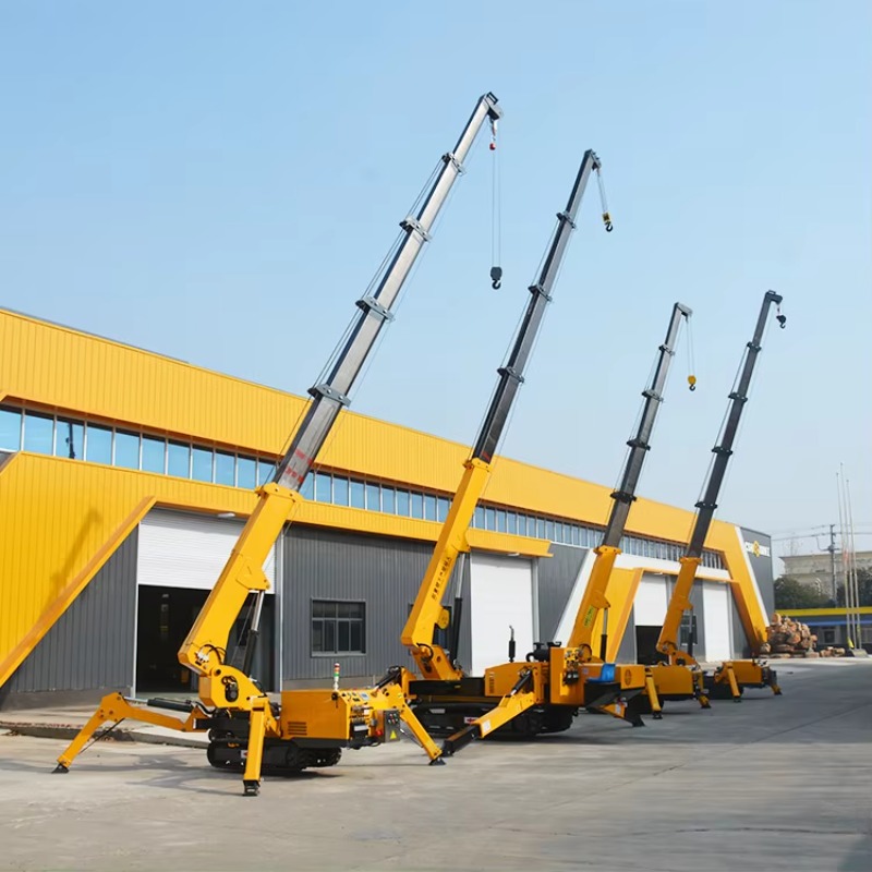 Heavy Equipment For Construction - Grúa Araña Hidráulica de 8T, Mini