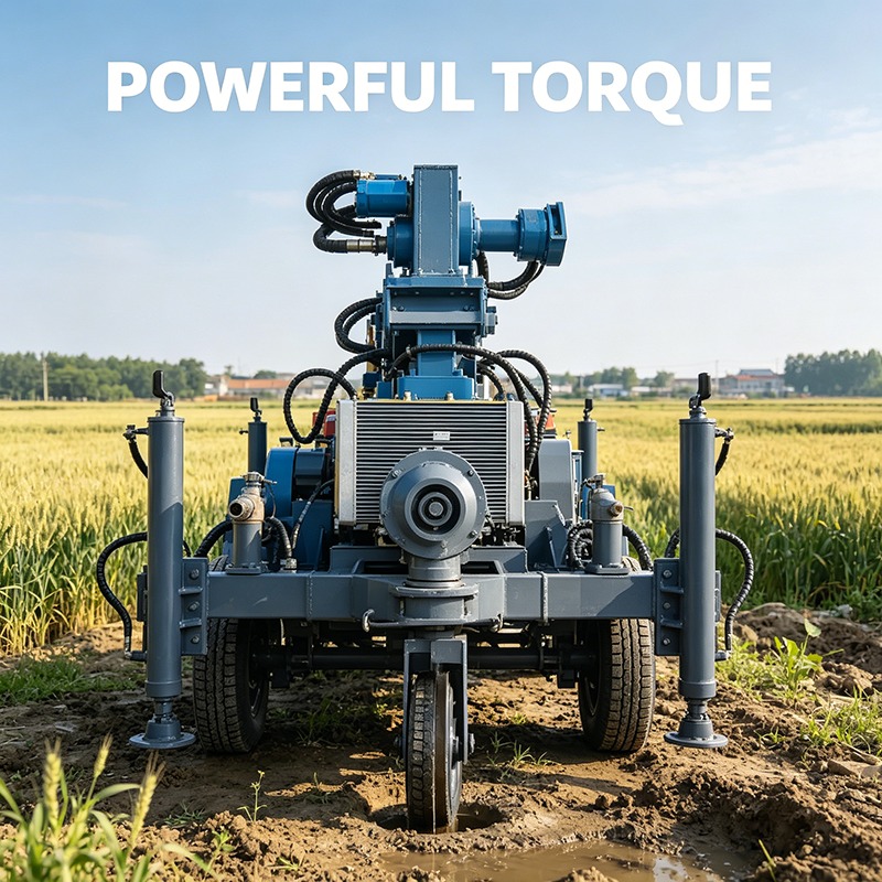 Heavy Equipment Drilling Rig - Equipo de perforación de pozos de