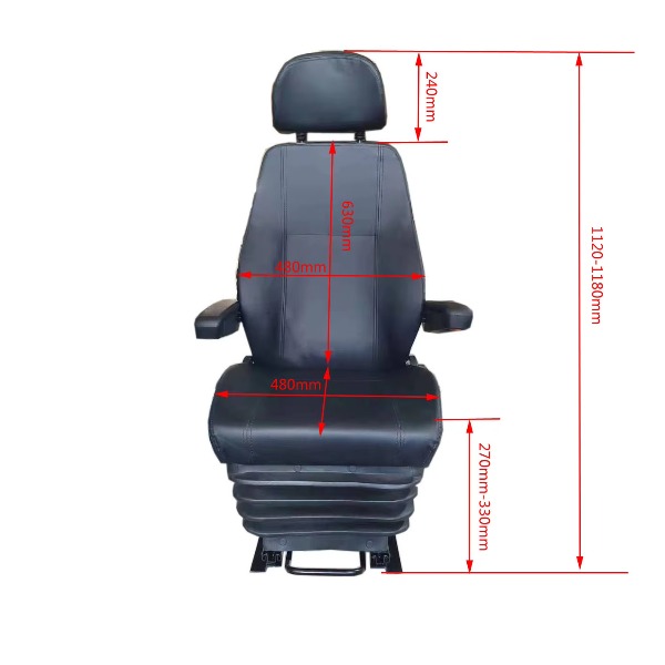 Asiento de Suspensión Mecánica - Heavy Equipment Driver reseña y precio