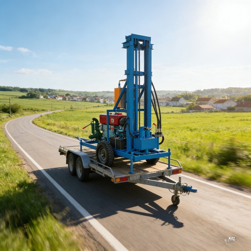 Equipo de Perforación de Pozos - Heavy Equipment Drilling Rig reseña y precio