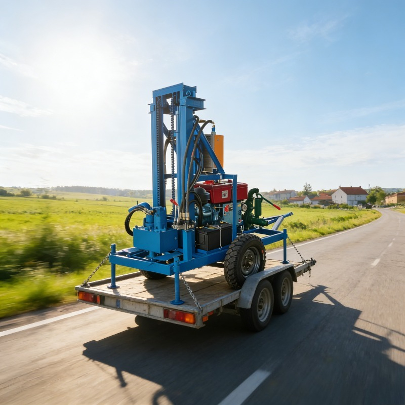 Equipo de Perforación de Pozos - Heavy Equipment Drilling Rig reseña y precio