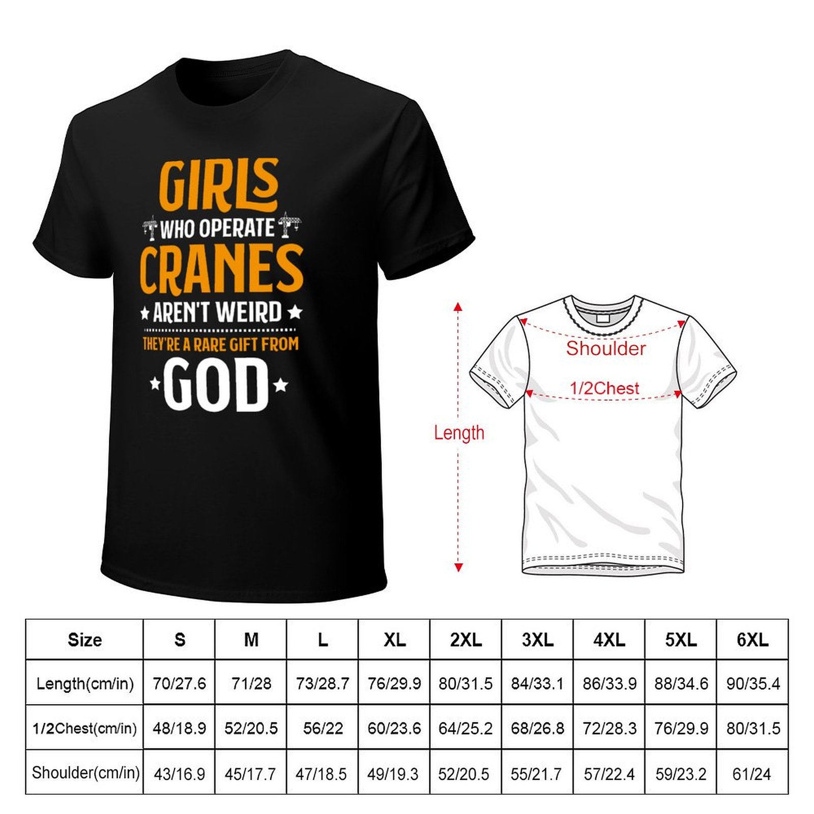 Camiseta para operador de grúa - Heavy Equipment Driver reseña y precio