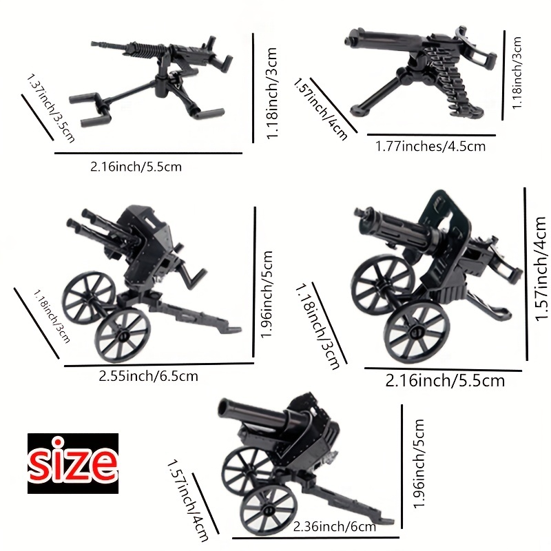 Serie de Equipos Militares MOC - Heavy Equipment Education reseña y precio