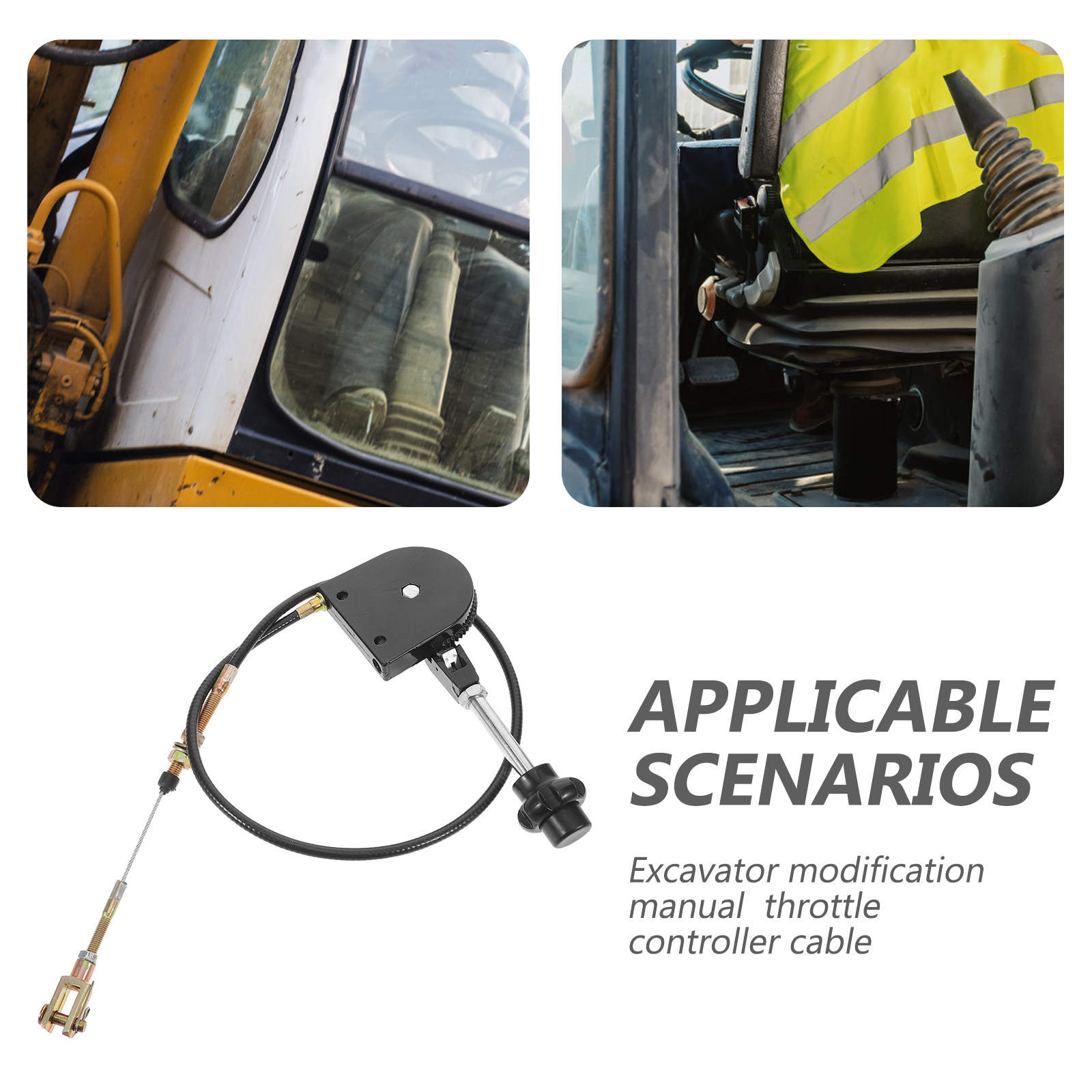 Palanca de control de acelerac - Heavy Equipment For Construction reseña y precio