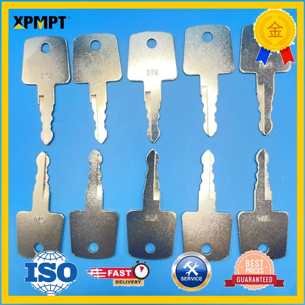 1/5/10 piezas Llaves de encend - Heavy Equipment Rollers reseña y precio