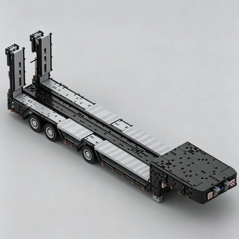 3931Parts Remolque de Platafor - Heavy Equipment Education reseña y precio