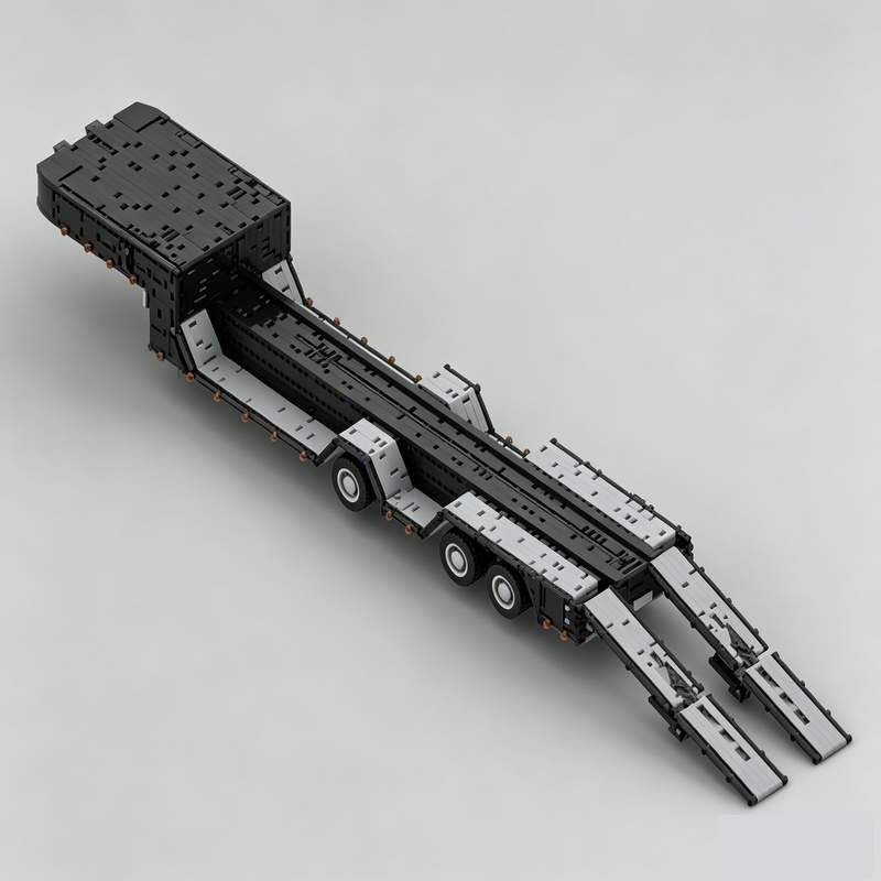 3931Parts Remolque de Platafor - Heavy Equipment Education reseña y precio