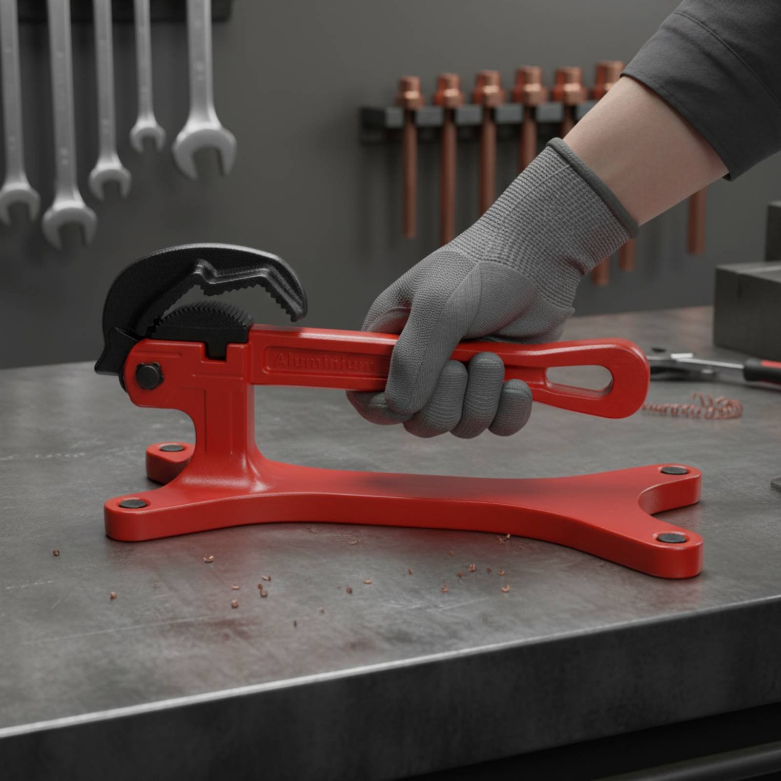 Llave de tubo autoblocante por - Heavy Equipment For Construction reseña y precio