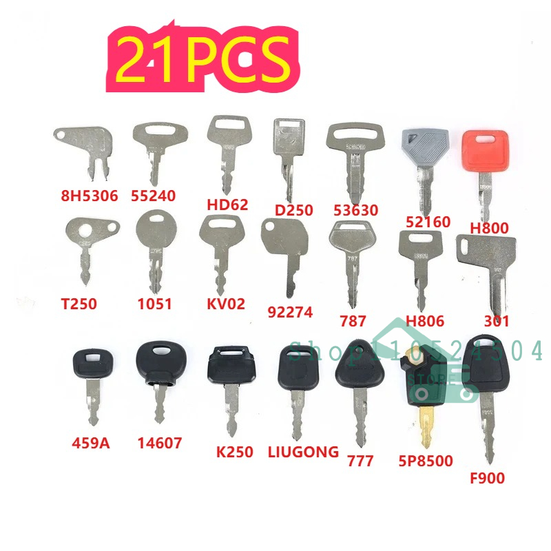 Juego de 28/21/12 Llaves de En - Heavy Equipment Keys Master Set reseña y precio