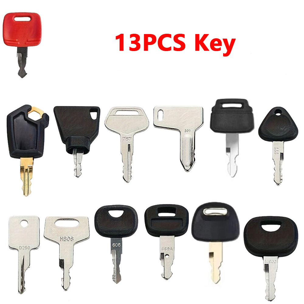 Juego de 13 Llaves de Encendid - Heavy Equipment Keys Master Set reseña y precio