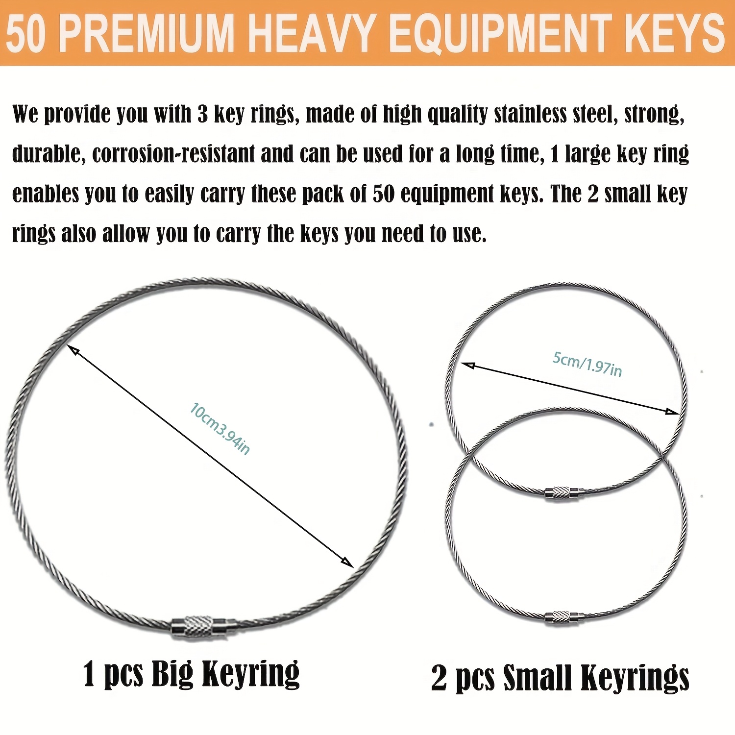 Juego de Llaves para Equipo, K - Heavy Equipment Keys Master Set reseña y precio