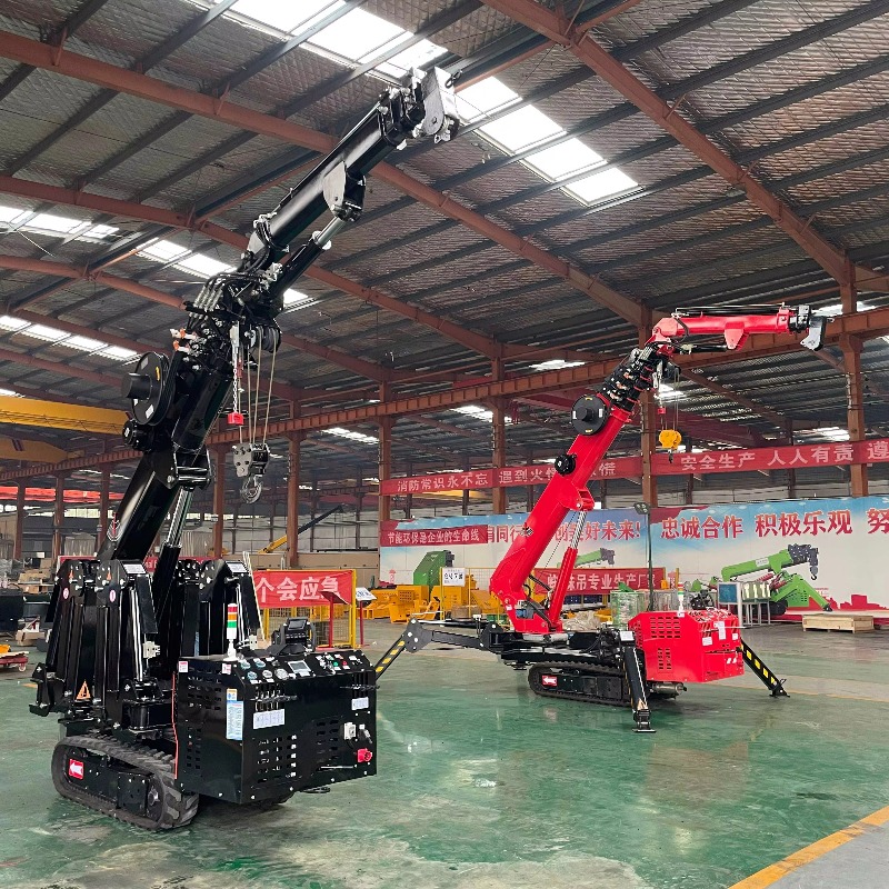 Mini Grúa Araña Compacta, Hidr - Heavy Equipment Lifting reseña y precio