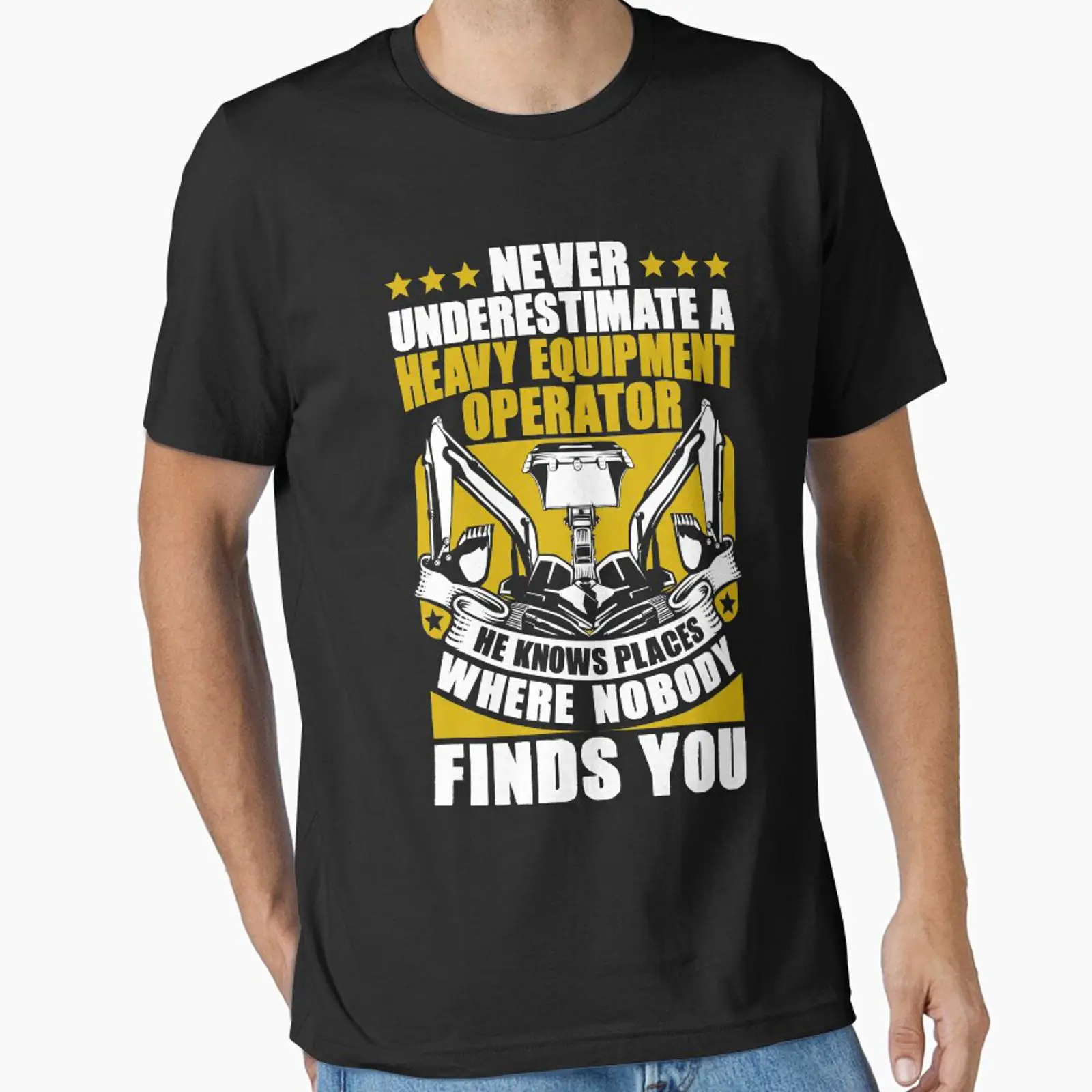 Camiseta esencial para operado - Heavy Equipment Driver reseña y precio
