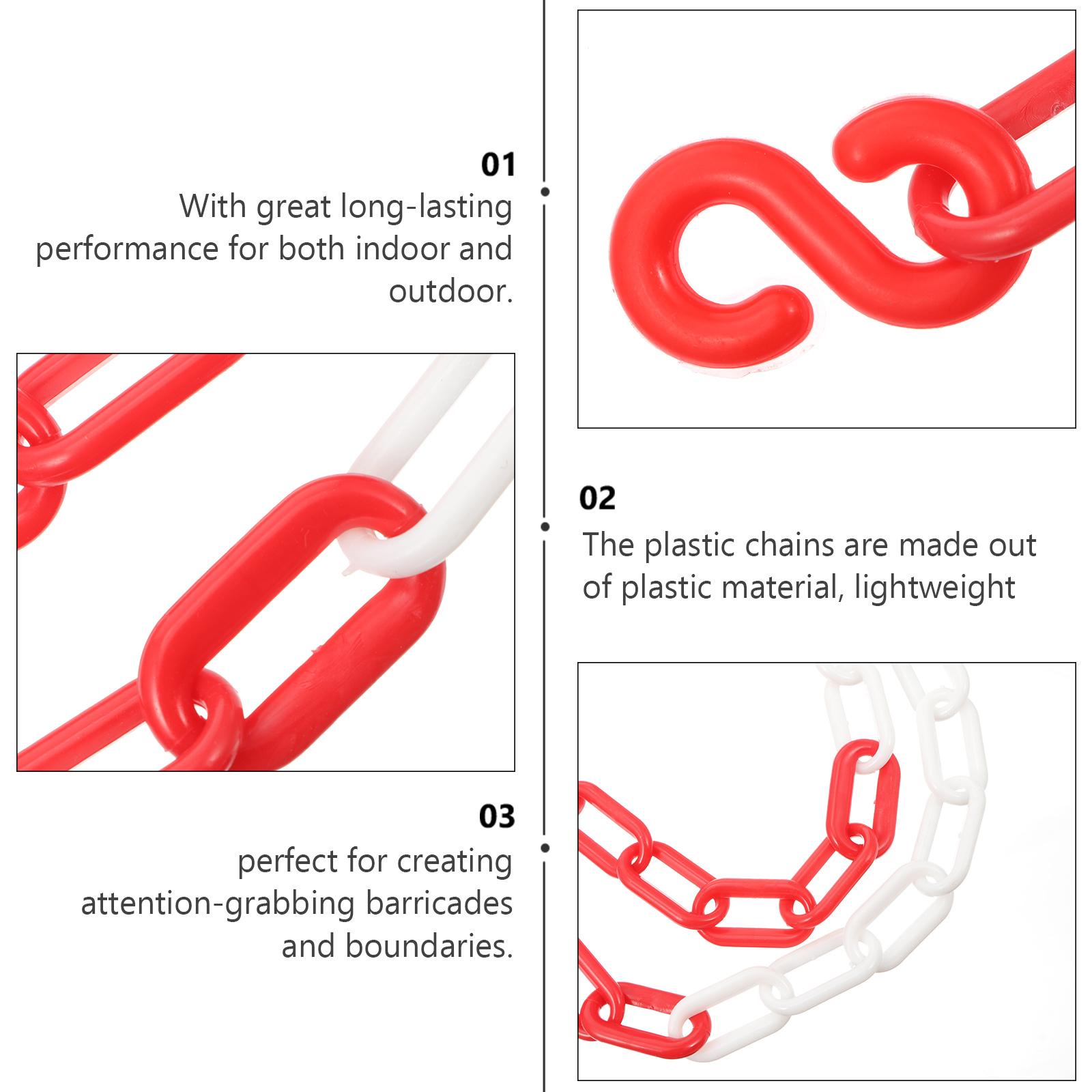 Cadena de seguridad de plástic - Road Traffic Cone reseña y precio
