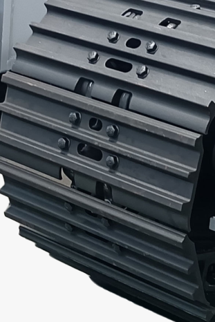 Chasis de orugas de acero de 5 - Heavy Equipment Drilling Rig reseña y precio