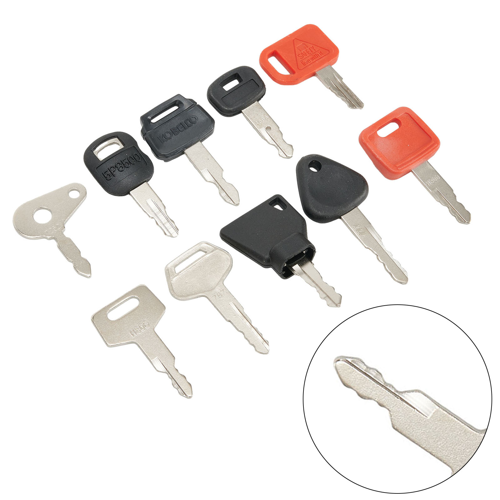 Juego de llaves de encendido p - Heavy Equipment Keys Master Set reseña y precio