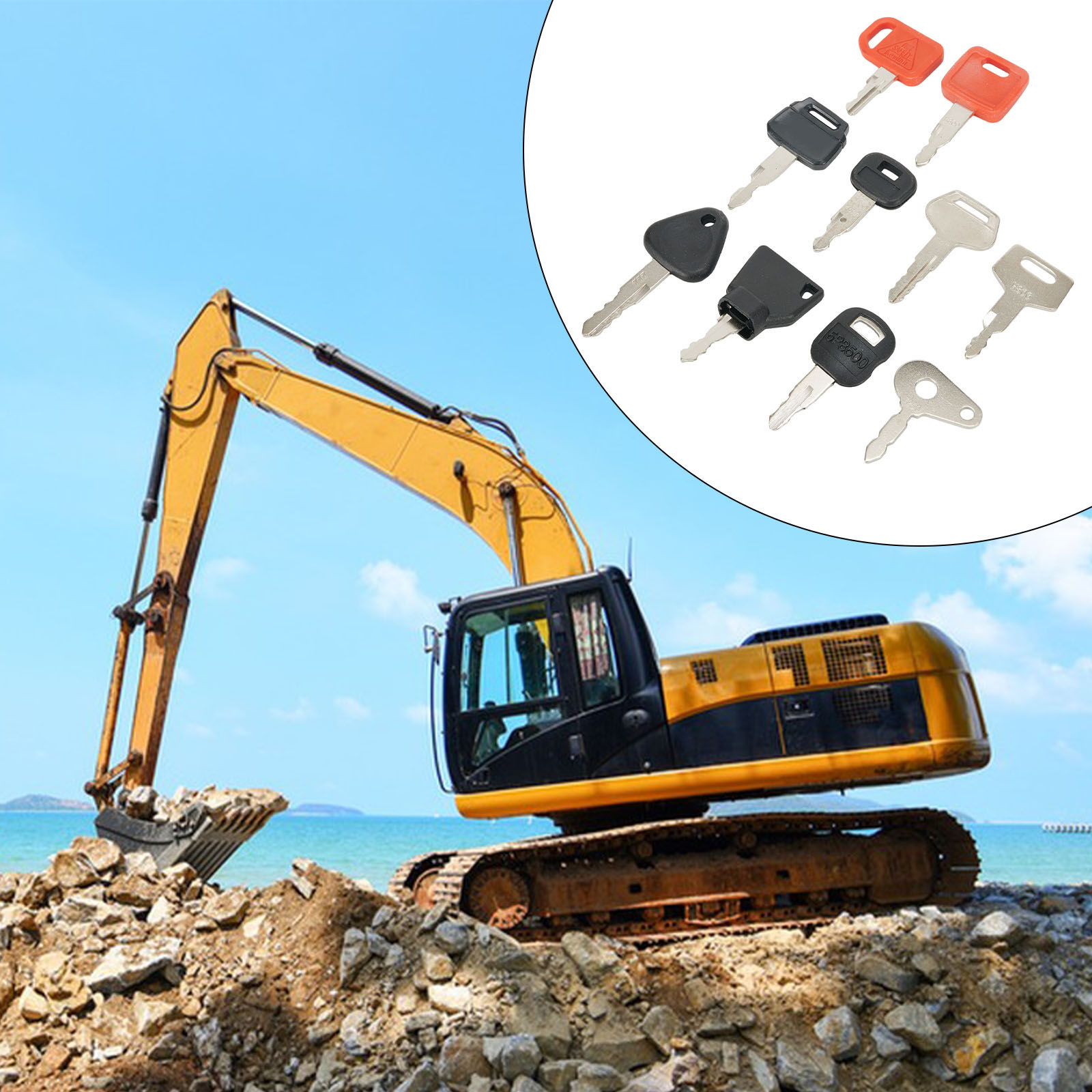 Juego de llaves de encendido p - Heavy Equipment Keys Master Set reseña y precio