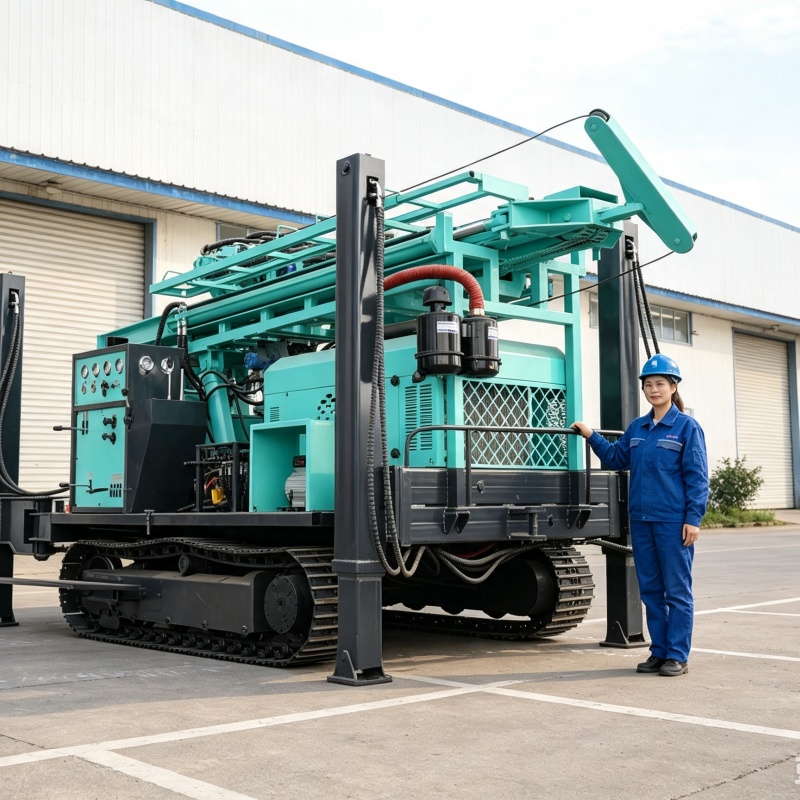 Equipo de Perforación de Pozos - Heavy Equipment Drilling Rig reseña y precio
