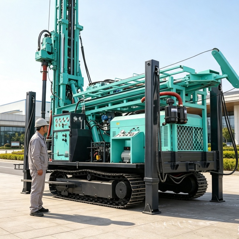 Equipo de Perforación de Pozos - Heavy Equipment Drilling Rig reseña y precio