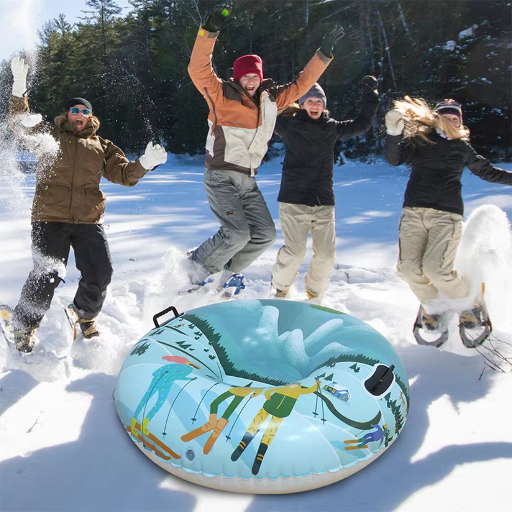 Tubo de Nieve Inflable Resiste - Heavy Equipment Youtube reseña y precio