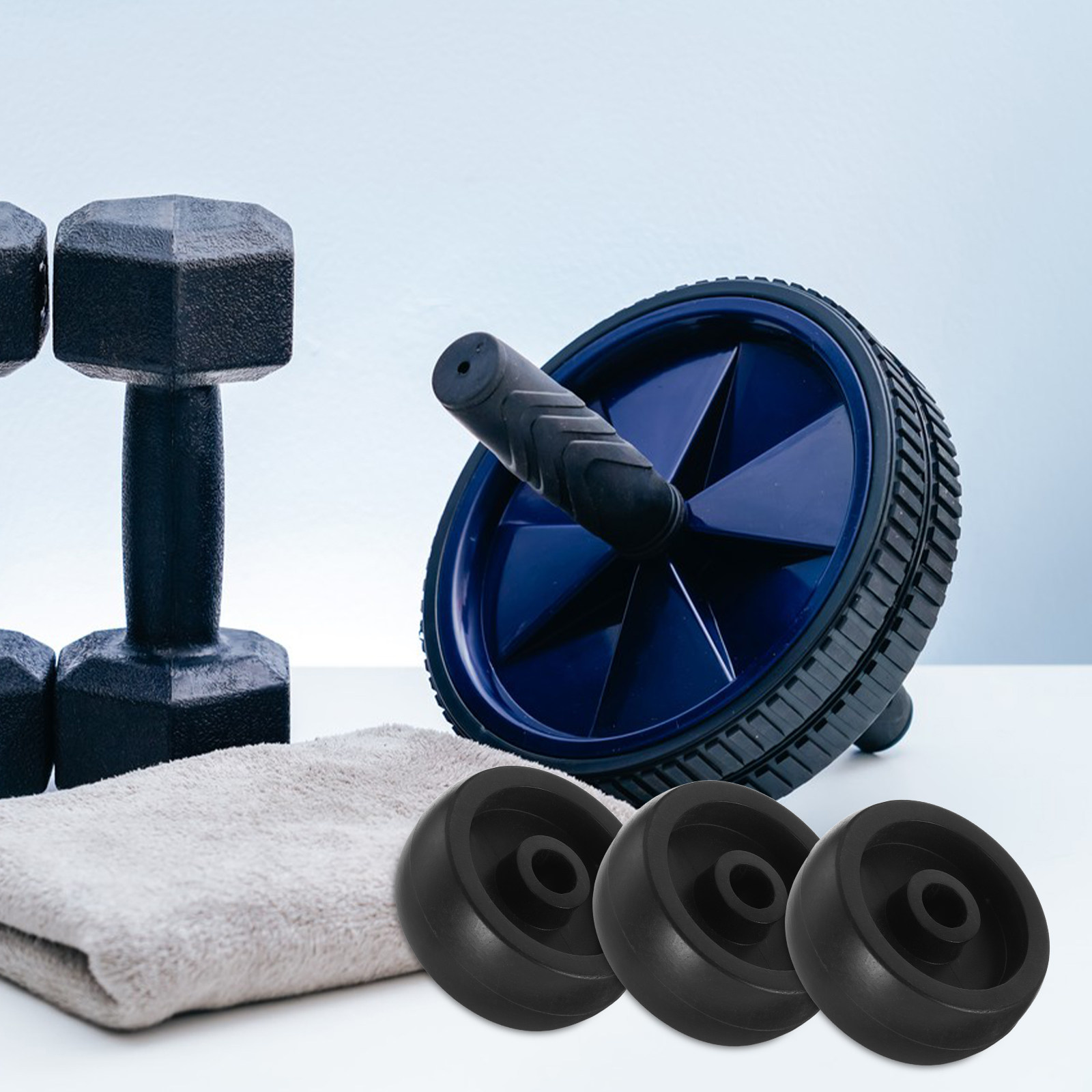 4 Ruedas de Plástico Resistent - Heavy Equipment Rollers reseña y precio