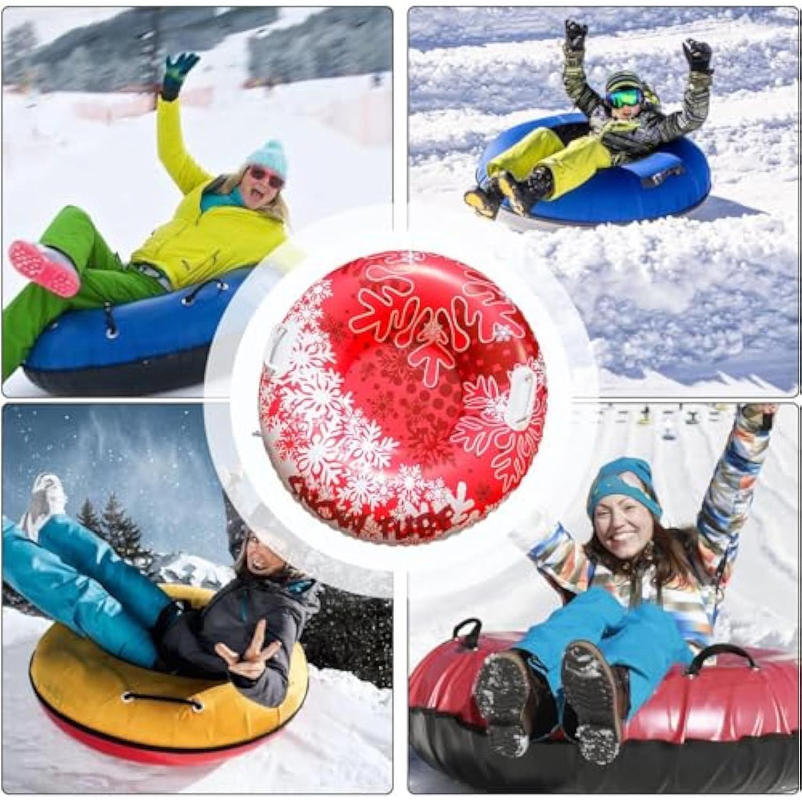 Tubo de Nieve Inflable, Trineo - Heavy Equipment Youtube reseña y precio